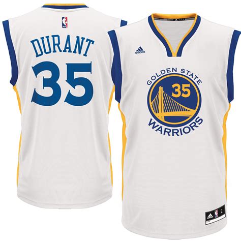 kevin durant jersey adidas white replica|Men's Golden State Warriors Kevin Durant adidas White Replica .